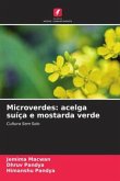 Microverdes: acelga suíça e mostarda verde