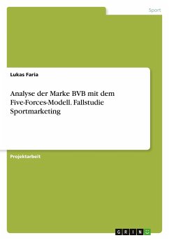 Analyse der Marke BVB mit dem Five-Forces-Modell. Fallstudie Sportmarketing - Faria, Lukas