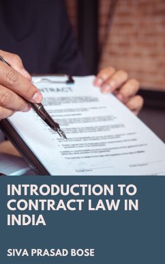 Introduction to Contract Law in India (eBook, ePUB) - Bose, Siva Prasad