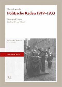 Politische Reden 1919-1933 - Grzesinski, Albert