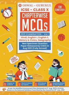 Chapterwise MCQs Vol I for Hindi, English I, English II, History & Civics, Geography - Oswal; Gurukul