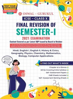 Final Revision of ICSE Class 10 Semester I Exam 2021 - Oswal; Gurukul