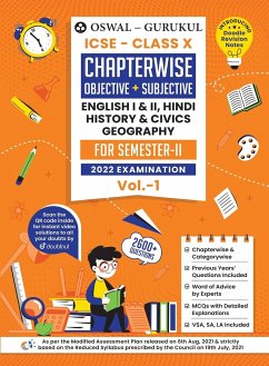 Oswal-Gurukul Chapterwise Objective + Subjective Vol I for English I, English II, Hindi, Civics, History & Geography - Oswal; Gurukul