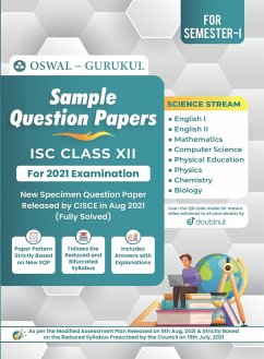 Sample Question Papers - Science Stream - Oswal; Gurukul