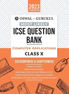 Oswal - Gurukul Computer Applications Most Likely Question Bank - Oswal; Gurukul