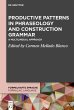 Productive Patterns in Phraseology and... - Bild 1