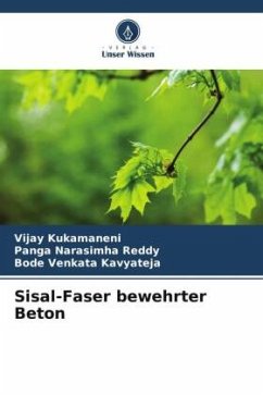 Sisal-Faser bewehrter Beton - Kukamaneni, Vijay;Reddy, Panga Narasimha;Kavyateja, Bode Venkata