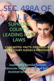 SEC. 498A OF I. P. C.- SUPREME COURT'S LEADING CASE LAWS