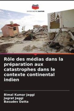 Cover Rôle des médias dans la préparation aux catastrophes dans le contexte continental indien