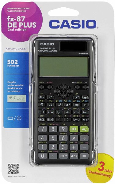 Casio FX-87DE Plus 2nd Edition - Portofrei bei bücher.de kaufen