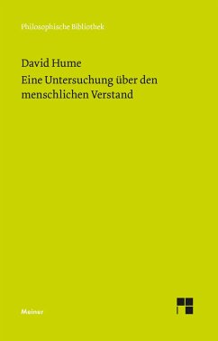 Eine Untersuchung über den menschlichen Verstand - Hume, David