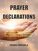 Prayer declarations (eBook, ePUB)