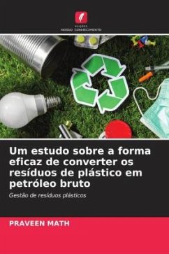 Um estudo sobre a forma eficaz de converter os resíduos de plástico em petróleo bruto - Math, Praveen