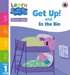 Learn with Peppa Phonics Level 1 Book 4 - Get Up! and In the Bin (Phonics Reader) (eBook, ePUB) - Peppa Pig