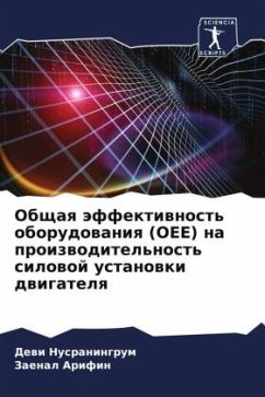 Obschaq äffektiwnost' oborudowaniq (OEE) na proizwoditel'nost' silowoj ustanowki dwigatelq - Nusraningrum, Dewi;Arifin, Zaenal