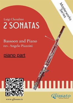 (piano part) 2 Sonatas by Cherubini - Bassoon and Piano (eBook, ePUB) - Piazzini, Angelo; Cherubini, Luigi