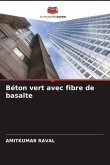 Béton vert avec fibre de basalte