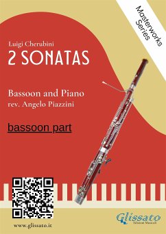 (bassoon part) 2 Sonatas by Cherubini - Bassoon and Piano (fixed-layout eBook, ePUB) - Cherubini, Luigi; Piazzini, Angelo