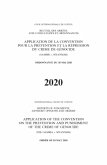 Reports of Judgments, Advisory Opinions and Orders 2020: Application of the Convention on the Prevention and Punishment of the Crime of Genocide (the Gambia V. Myanmar)