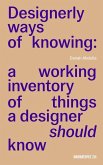 Designerly ways of knowing