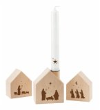 Holzhaus-Set Weihnachten