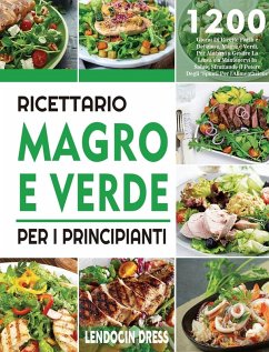 Cover Ricettario Magro e Verde Per i Principianti