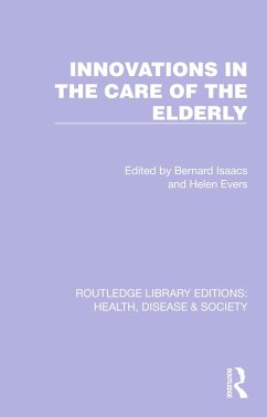 Cover Innovations in the Care of the Elderly (eBook, PDF)
