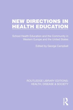 Cover New Directions in Health Education (eBook, ePUB)