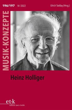 Cover MUSIK-KONZEPTE 196-197: Heinz Holliger (eBook, PDF)