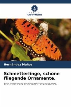 Cover Schmetterlinge, schöne fliegende Ornamente.