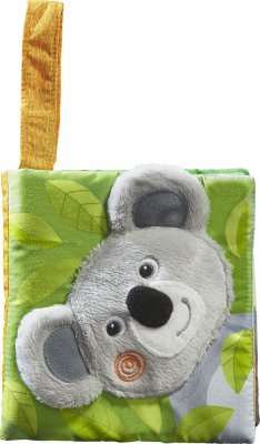 HABA 306678 - Stoffbuch Koala, Buggybuch, 13,5 cm