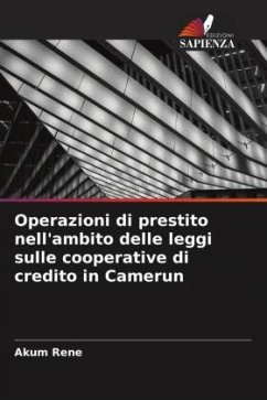 Operazioni di prestito nell'ambito delle leggi sulle cooperative di credito in Camerun - Rene, Akum