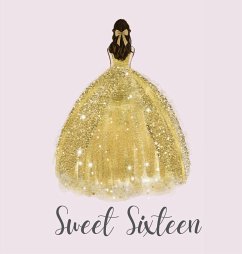 Sweet sixteen guest book, party Guest book, birthday party guest book to sign - Bell, Lulu And