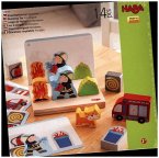 HABA 306706 - Stapelspielzeug Feuerwehr, 3D-Legespiel, 8-teilig