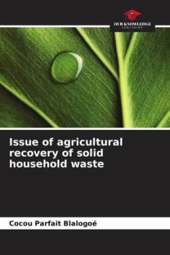 Issue of agricultural recovery of solid household waste - Blalogoé, Cocou Parfait