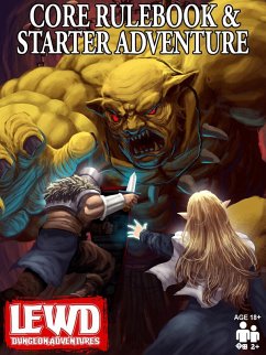 Cover Lewd Dungeon Adventures Core Rulebook & Starter Adventure: An Adult Role-Playing Game for Couples (eBook, ePUB)