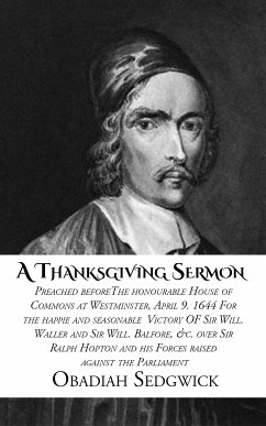 A Thanksgiving Sermon (eBook, ePUB) - Sedgwick, Obadiah