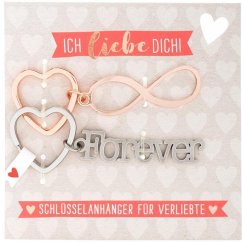 Cover Anhänger-Set Schlüsselworte Forever