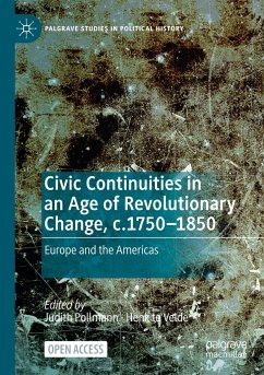 Civic Continuities in an Age of Revolutionary Change, c.1750¿1850