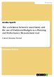 The correlation between uncertainty and... - Bild 1