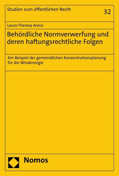 Behördliche Normverwerfung und deren haftungsrechtliche Folgen (eBook, PDF)