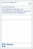 Das Verhältnis von Eignungs- und Zuschlagkriterien im europäischen, deutschen und US-amerikanischen Vergaberecht (eBook, PDF)