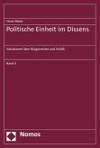 Politische Einheit im Dissens (eBook, PDF)