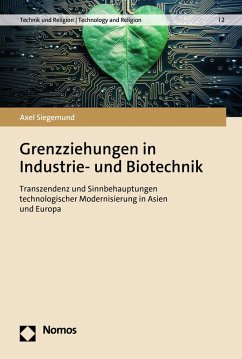 Grenzziehungen in Industrie- und Biotechnik (eBook, PDF) - Siegemund, Axel