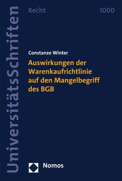 Auswirkungen der Warenkaufrichtlinie auf den Mangelbegriff des BGB (eBook, PDF) - Winter, Constanze