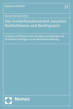 Das Insiderhandelsverbot zwischen Rechtstheorie und Rechtspraxis (eBook, PDF) - Grimm, Manon Patrizia