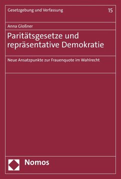 Cover Paritätsgesetze und repräsentative Demokratie (eBook, PDF)