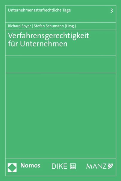 Verfahrensgerechtigkeit für Unternehmen (eBook, PDF)