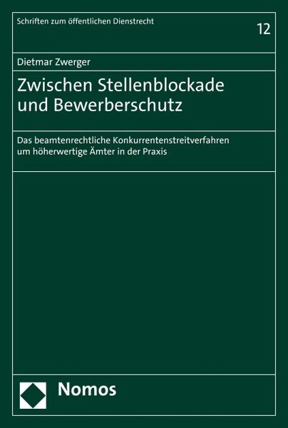 Zwischen Stellenblockade und Bewerberschutz (eBook, PDF) Zwischen Stellenblockade und Bewerberschutz (eBook, PDF)