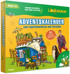 Cover FRANZIS 67165 - Löwenzahn Adventskalender zum Experimentieren und Forschen. Experimente und Wissen zu Natur, Umwelt und Technik. Für Kinder ab 8 Jahren